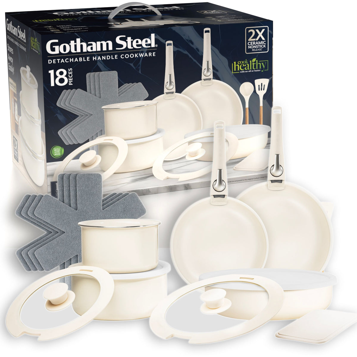 Cookware Sets, 18-pc - Item 0008307 V3