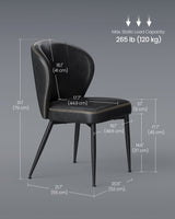 Kitchen & Dining Room Furniture, 2-pk, Black - Item 0008451 V0