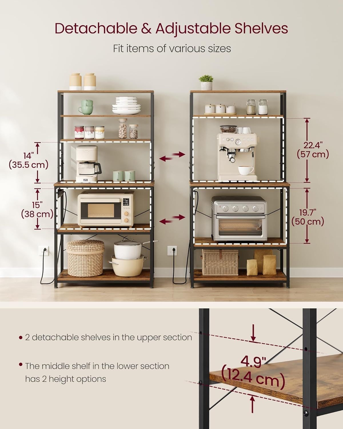 Kitchen & Dining Room Furniture, Small, Brown - Item 0008439 J1