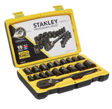 Socket Sets, 19-pc, Black - Item 0004313 T3