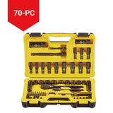 Socket Sets, 70-pc, Black - Item 0004311 O4