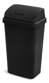 Garbage Can, 49-L, Plastic, Black - Item 0001813 O7