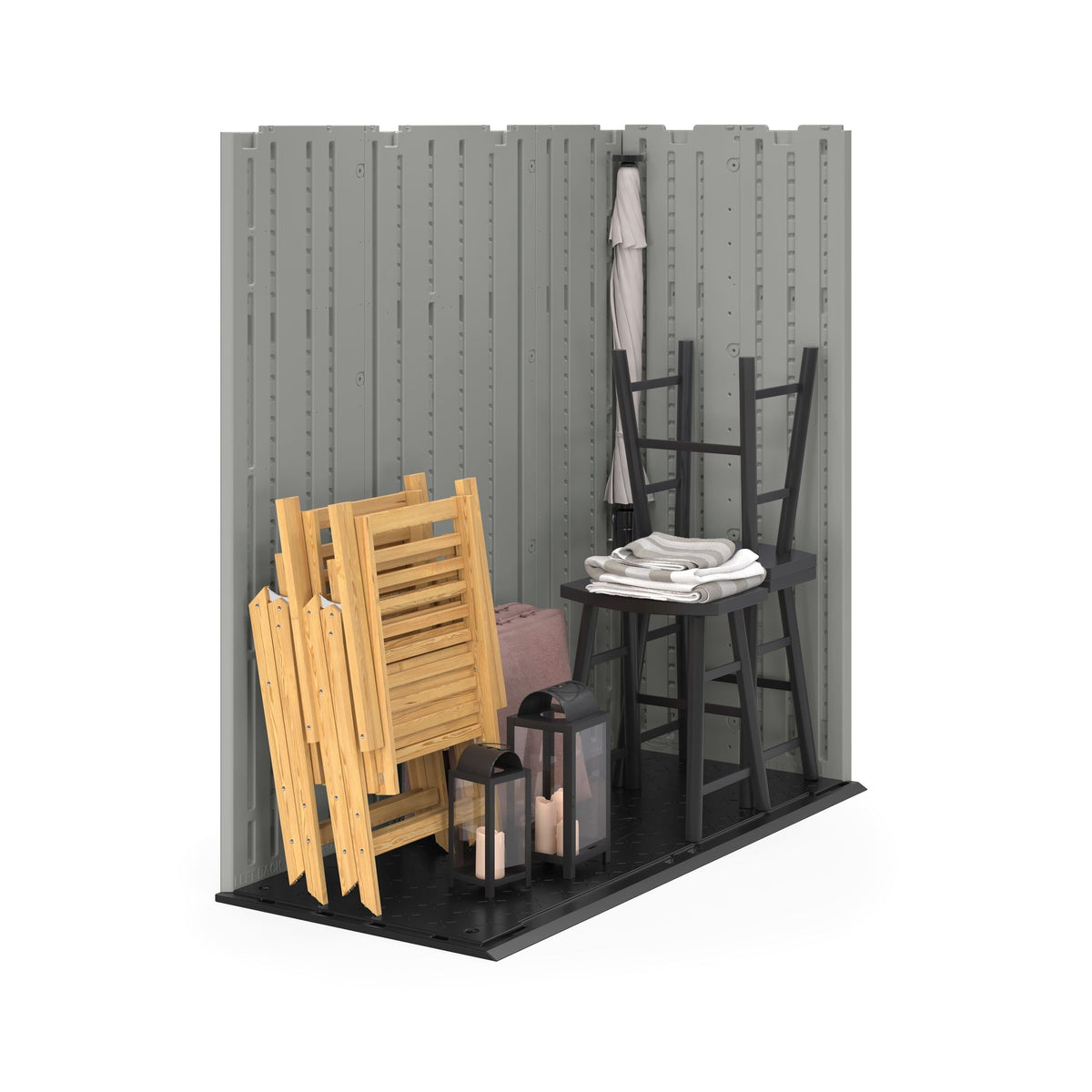 Shed, 6x3, Grey - Item 0003247 I7