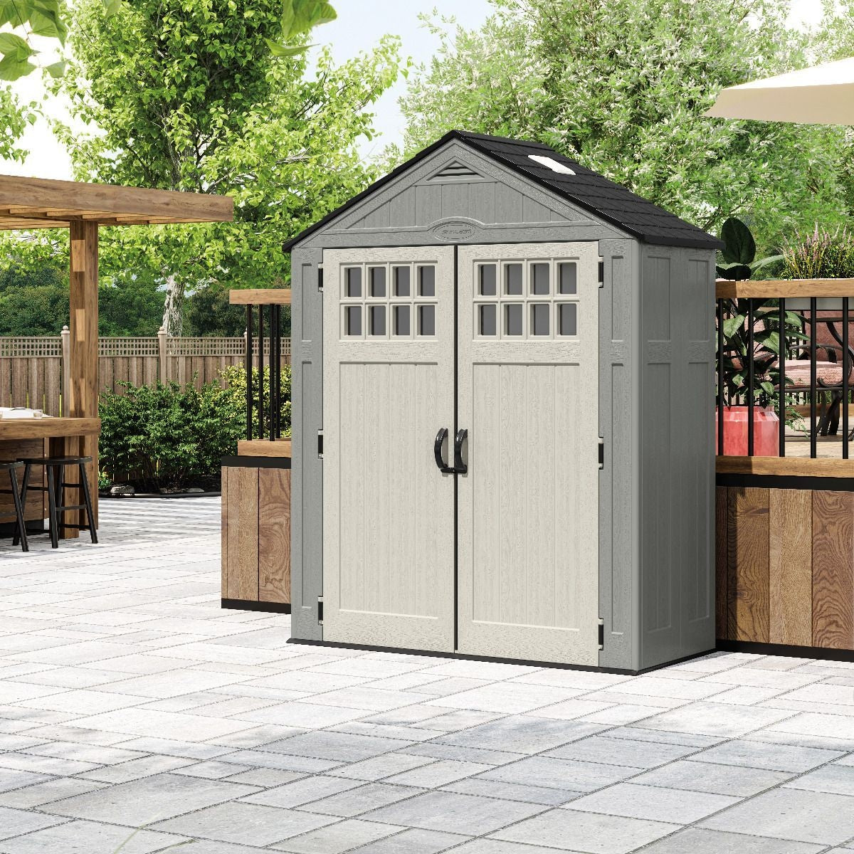 Shed, 6x3, Grey - Item 0003247 I7