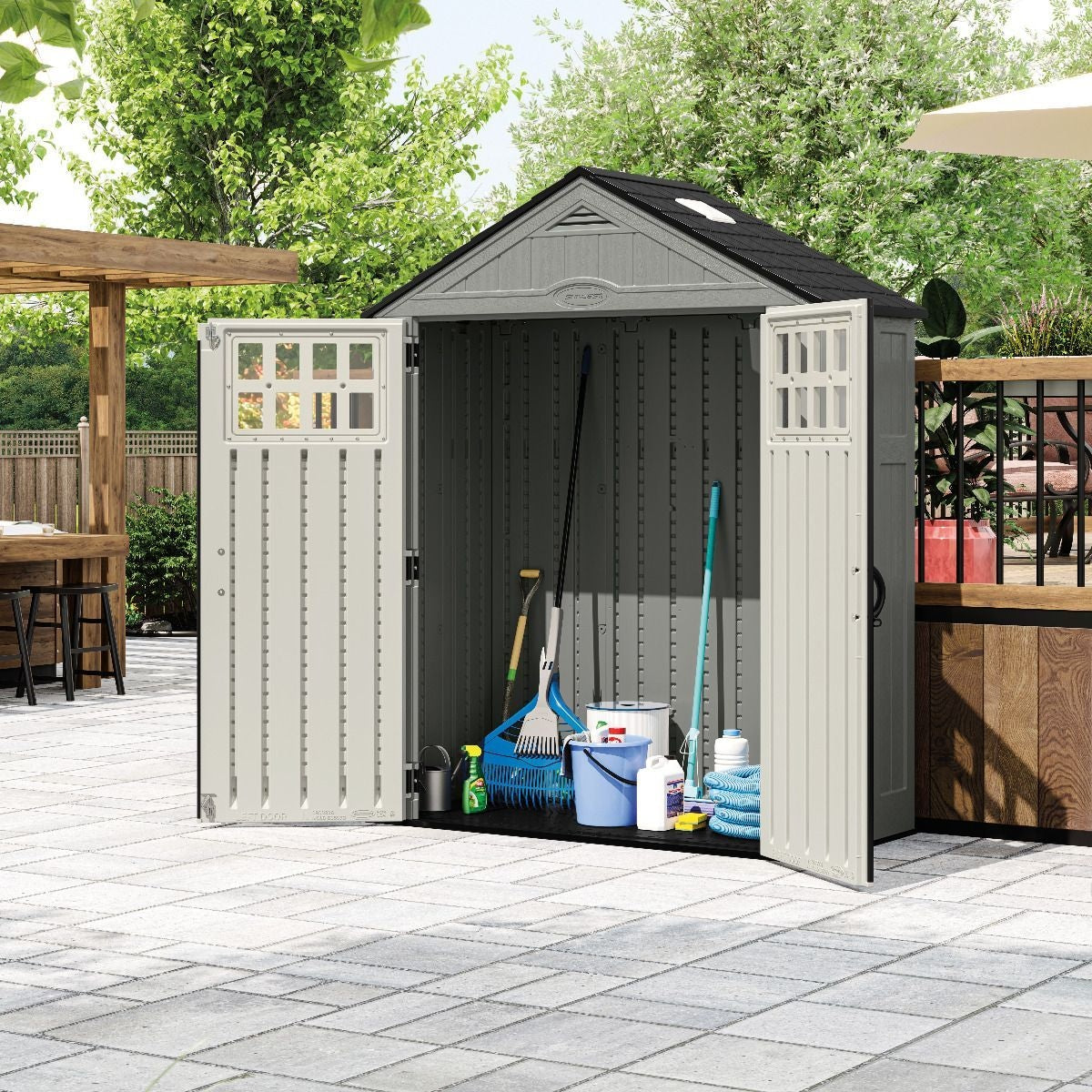 Shed, 6x3, Grey - Item 0003247 I7