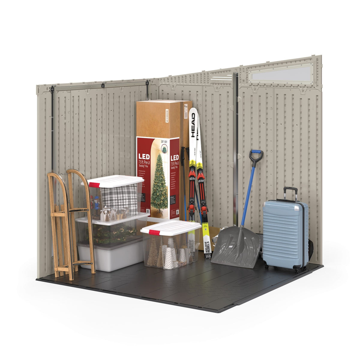 Shed, 7x7, Grey - Item 0003212 M4