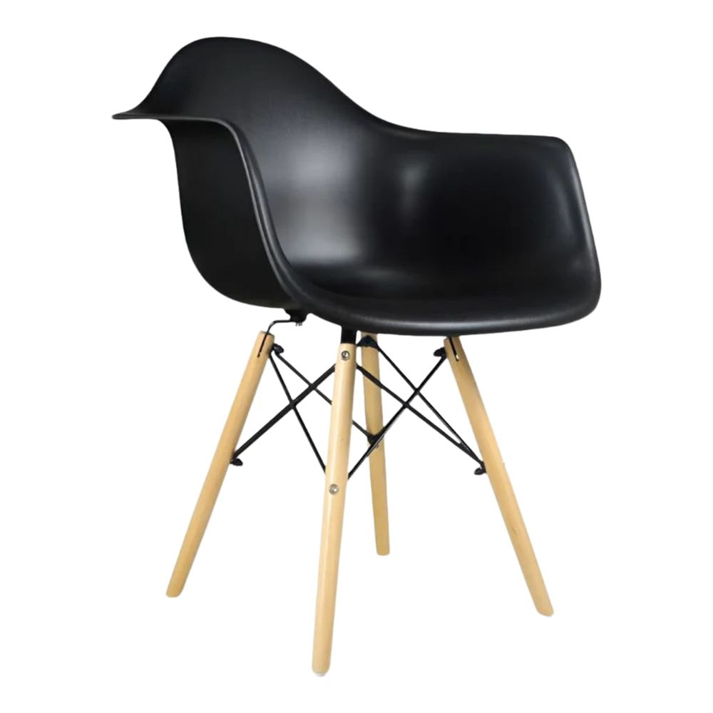 Kitchen & Dining Room Furniture, Plastic, Wood, Black - Item 0008487 U6