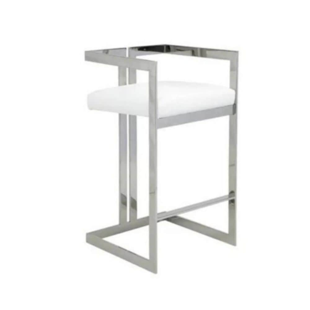 Kitchen & Dining Room Furniture, White, Silver - Item 0008493 B3