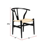 Kitchen & Dining Room Furniture, Wood, Black - Item 0008435 S8