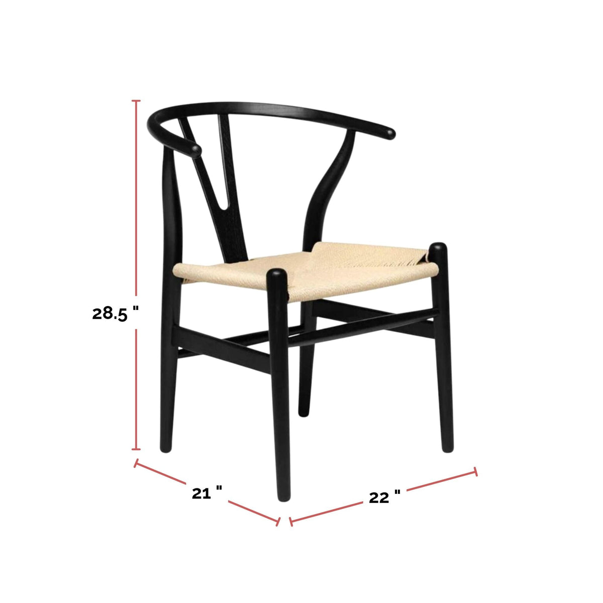 Kitchen & Dining Room Furniture, Wood, Black - Item 0008435 S8