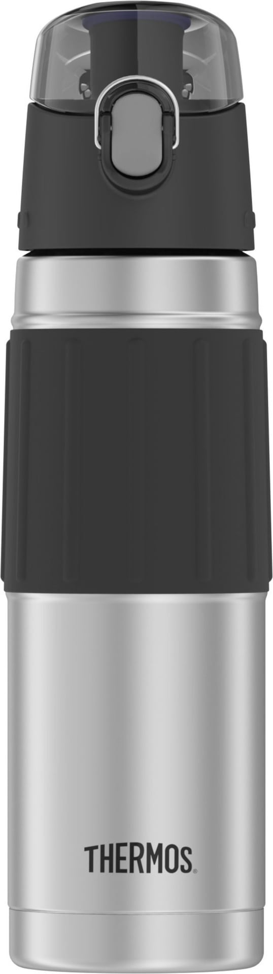 Water Bottle, 530-mL, Stainless Steel, Black - Item 0006307 H6