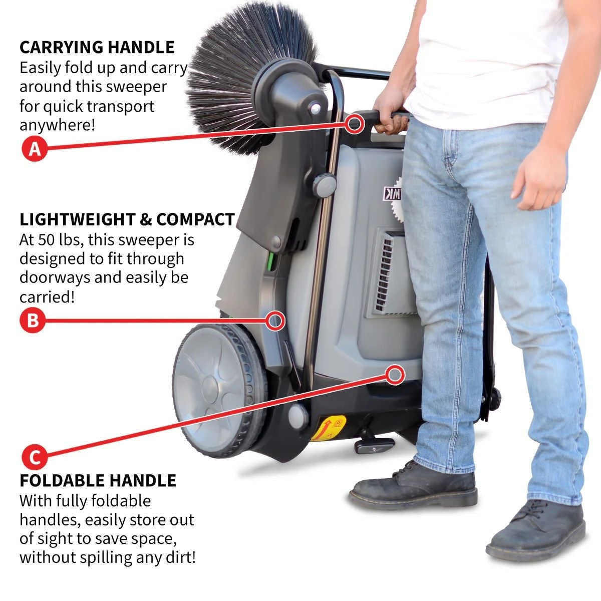 Leaf Blower, 38-in - Item 0003352 C7