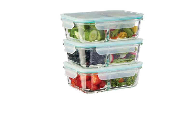 Food Organizers, 3 Count, Glass - Item 0006989 L6