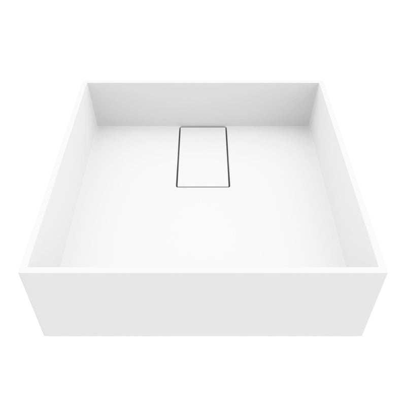 Bathroom Sinks, 15x15, White - Item 0002082 S9