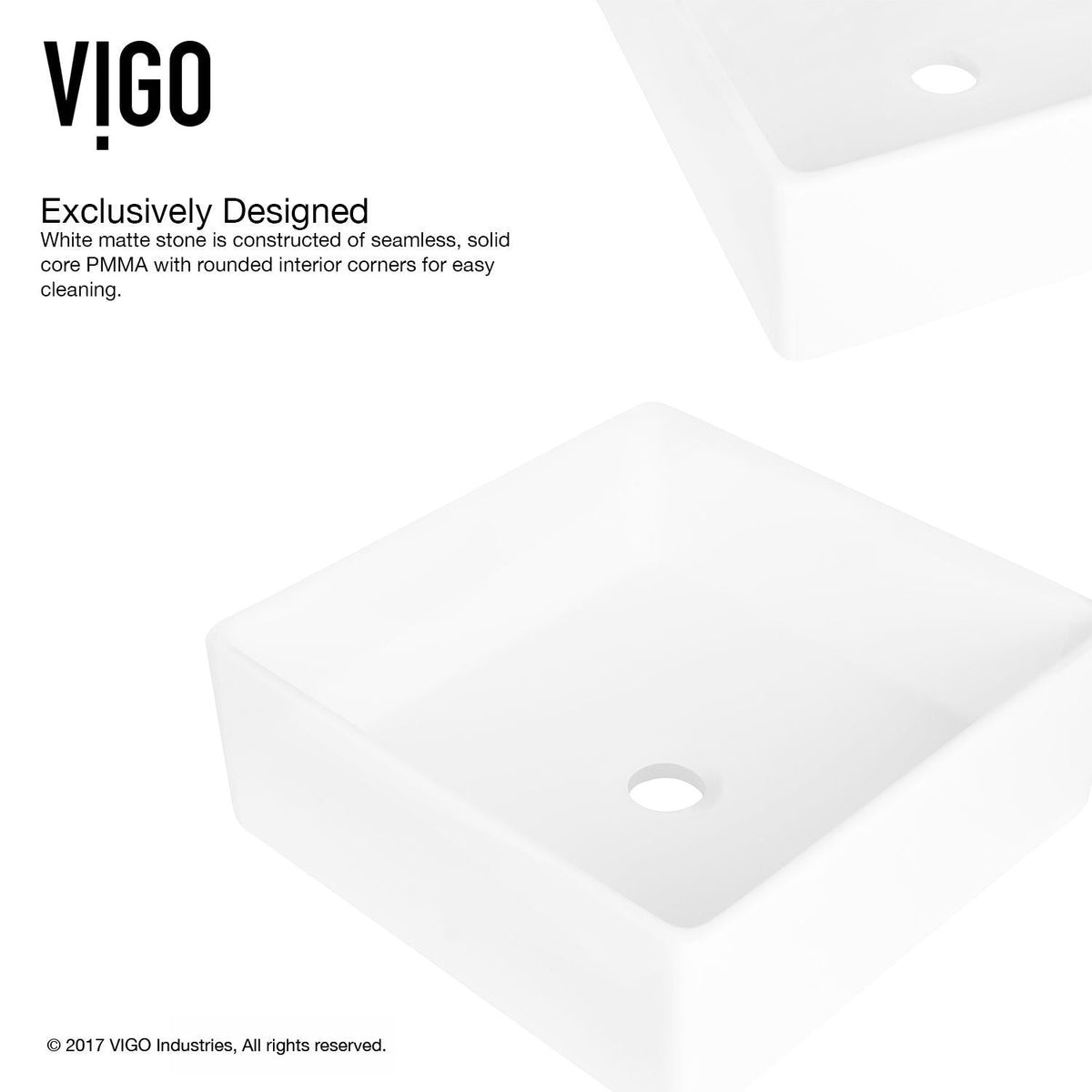 Bathroom Sinks, White - Item 0002097 P7