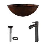 Bathroom Sinks, Glass, Brown - Item 0002095 A7