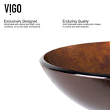 Bathroom Sinks, Glass, Brown - Item 0002095 A7