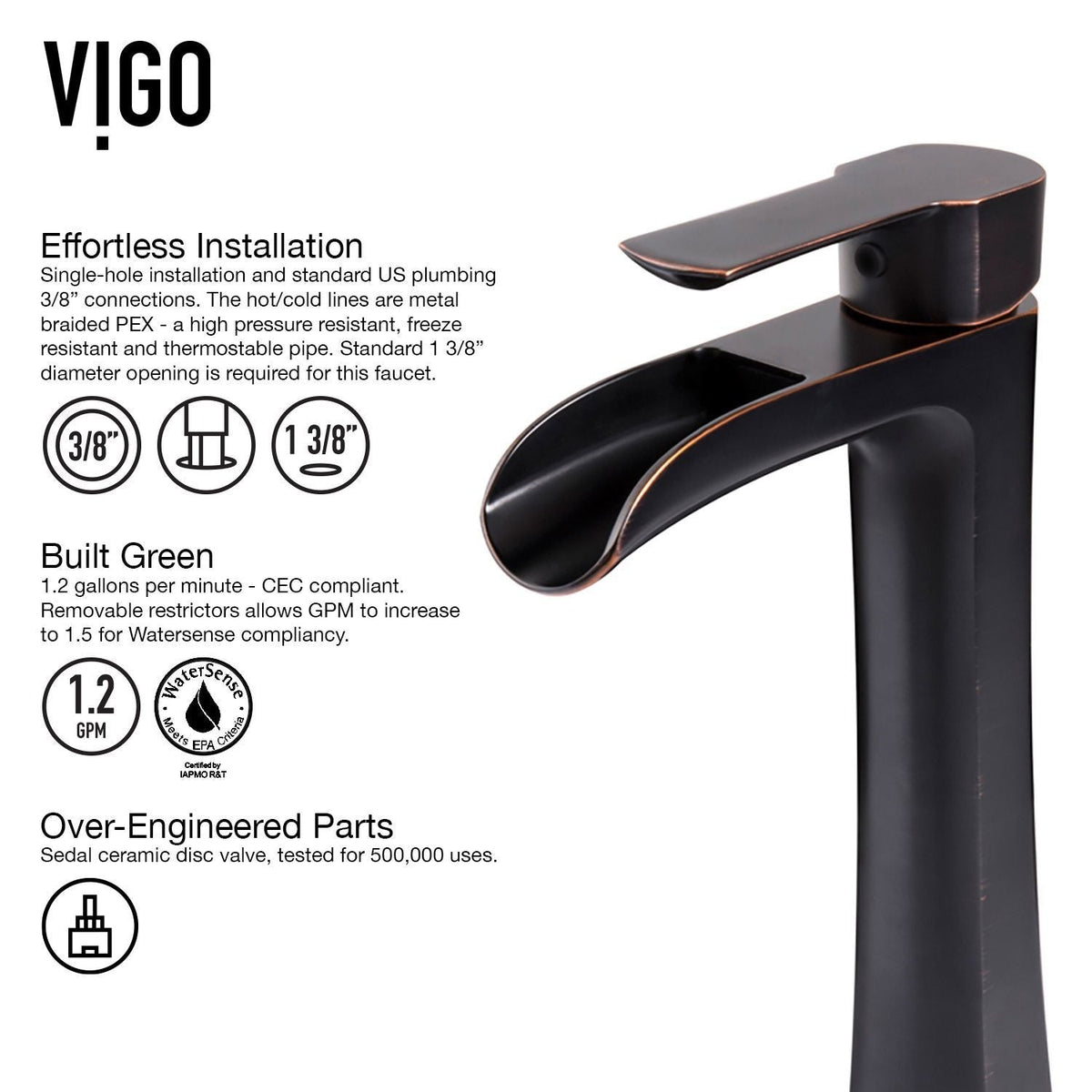 Bathroom Sinks, Glass, Brown - Item 0002095 A7