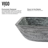 Bathroom Sinks, Glass, Grey - Item 0002096 L2