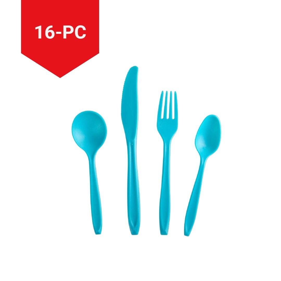 Dining & Entertaining, 16-pc, Plastic, Reusable - Item 0006531 E5