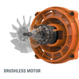 Cordless Leaf Blowers, 20V, Brushless - Item 0003349 B4